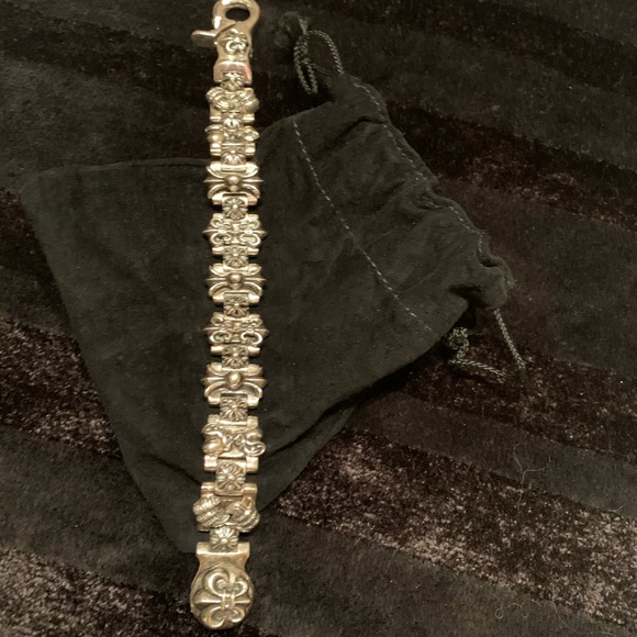 Chrome Hearts Sterling Silver Links Bracelet - Picture 2 of 8